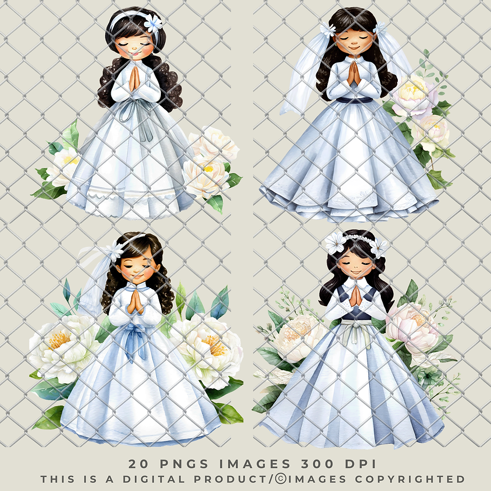 Miniatura: Primera Comunión Niñas Vol. 14 PNG
