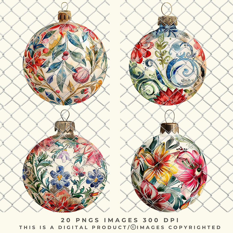 Thumbnail: Christmas Baubles PNG