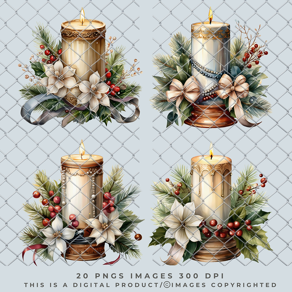 Thumbnail: Christmas Candles Vol.2 PNG