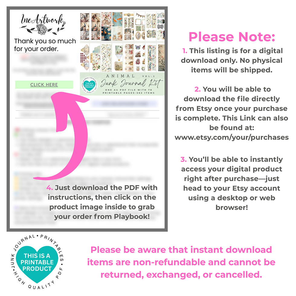 Thumbnail: 10 Pages Christmas Junk Journal Vol.5