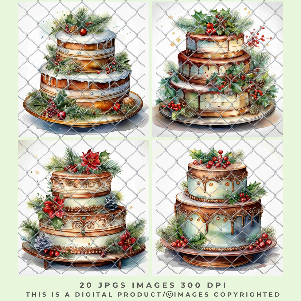 Thumbnail: Christmas Cake JPG