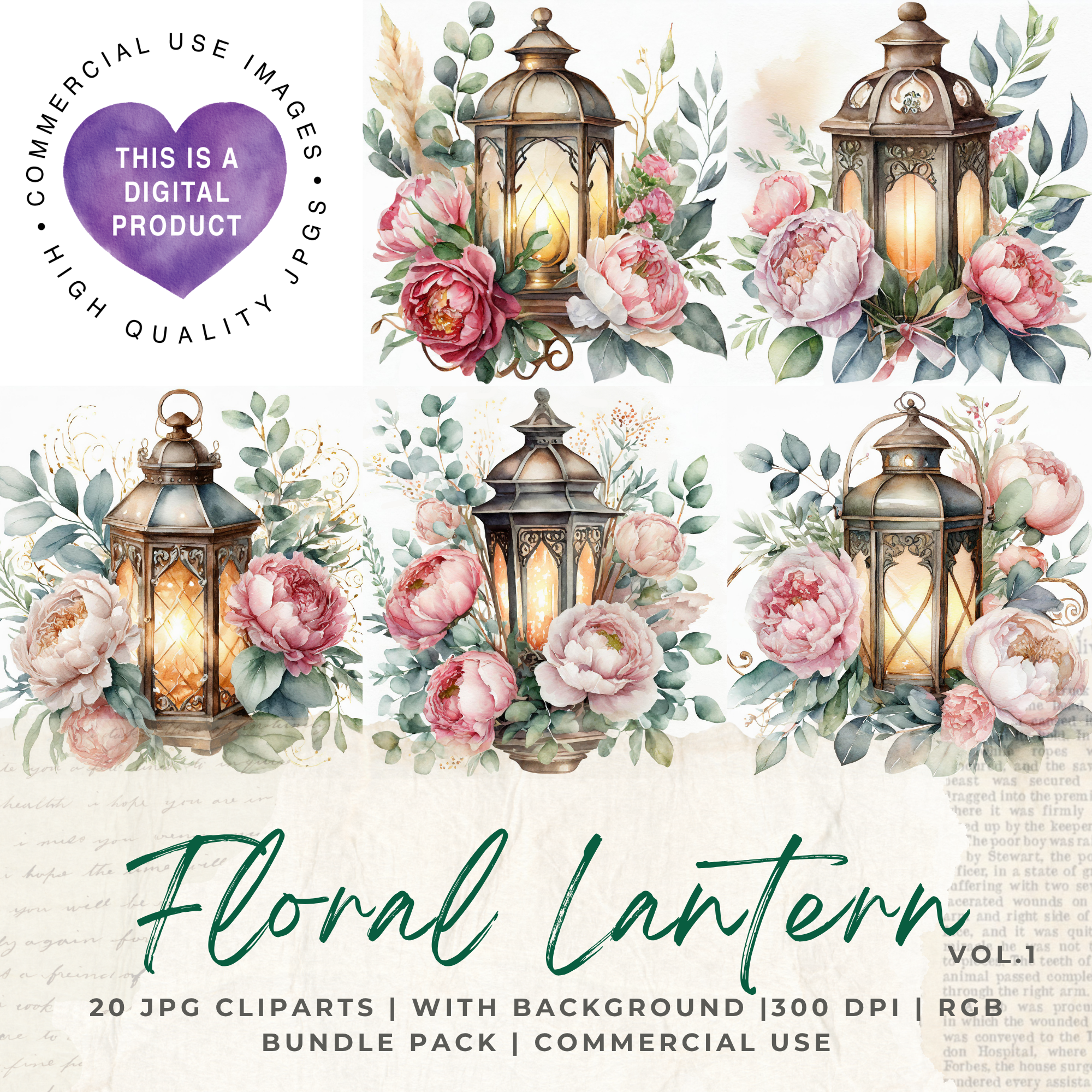 Floral Lantern Vol.1   JPG