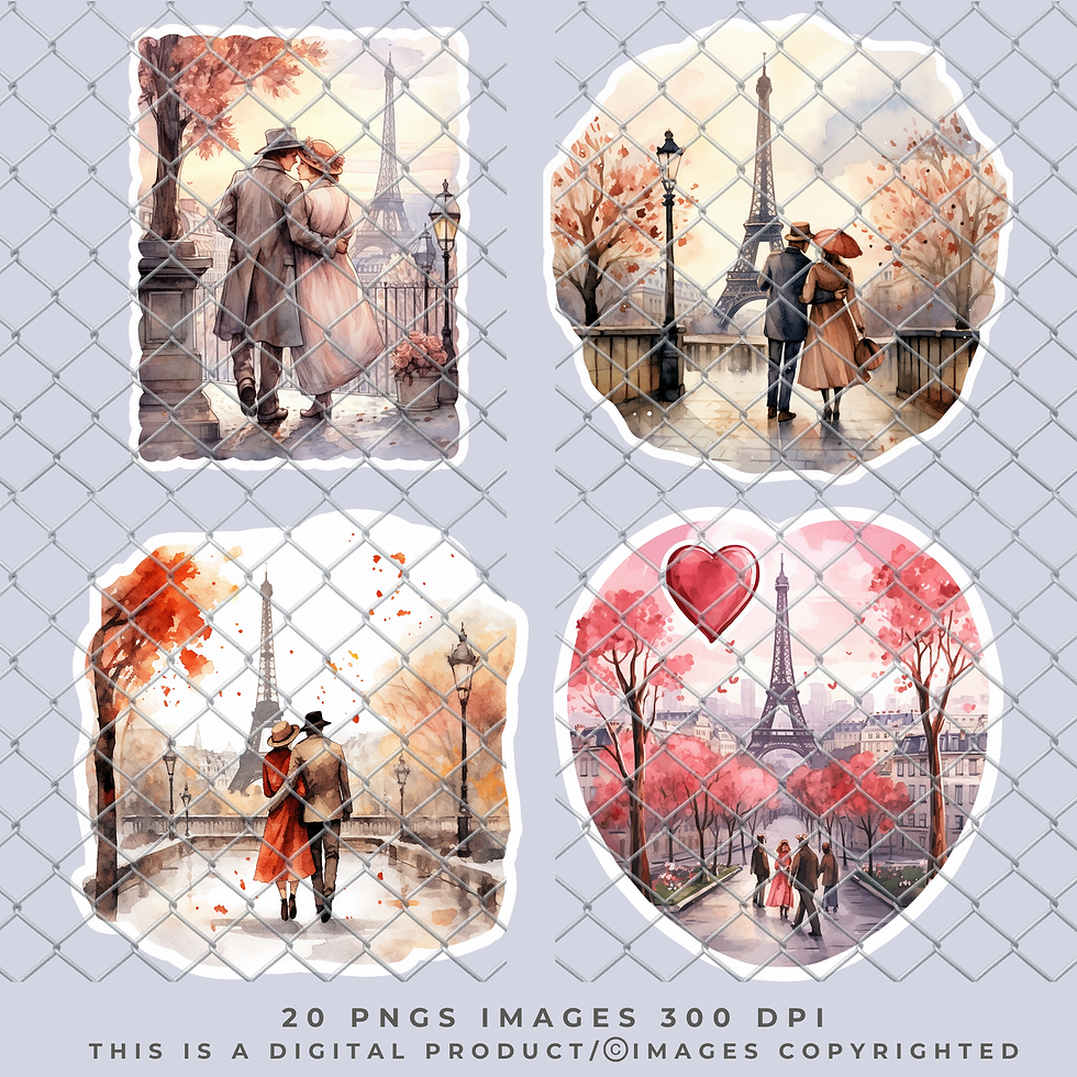 Thumbnail: Love in Paris PNG
