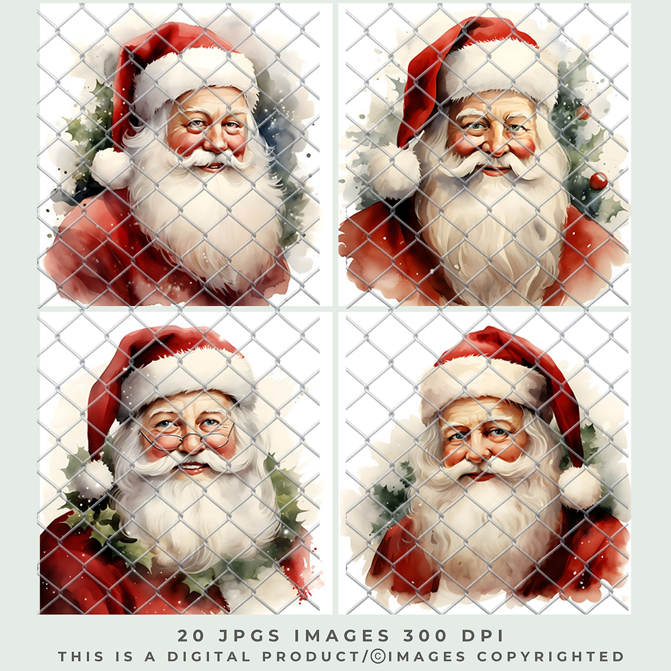 Miniatura: Retrato de Papá Noel JPG