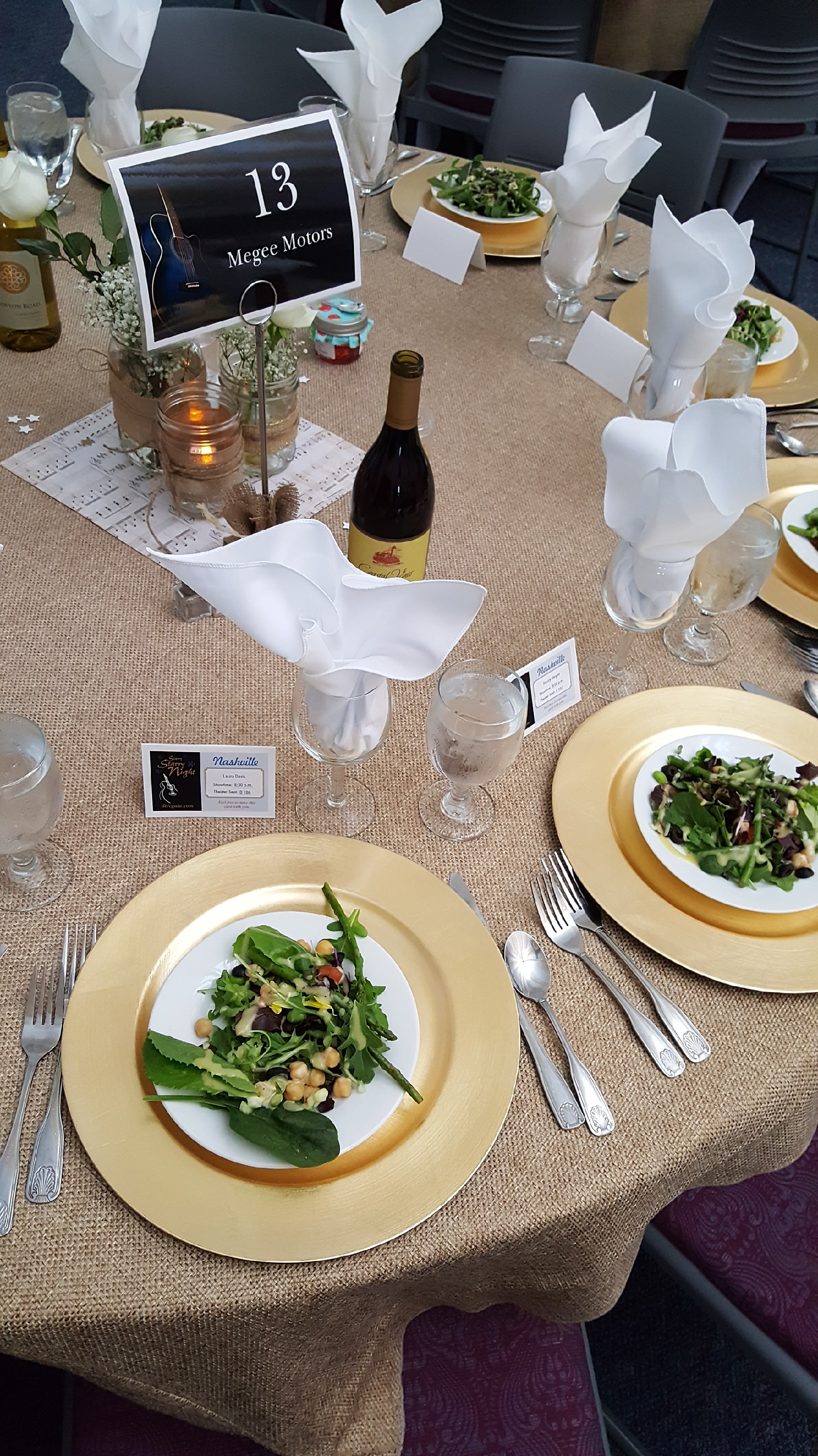 Gala Table Setting