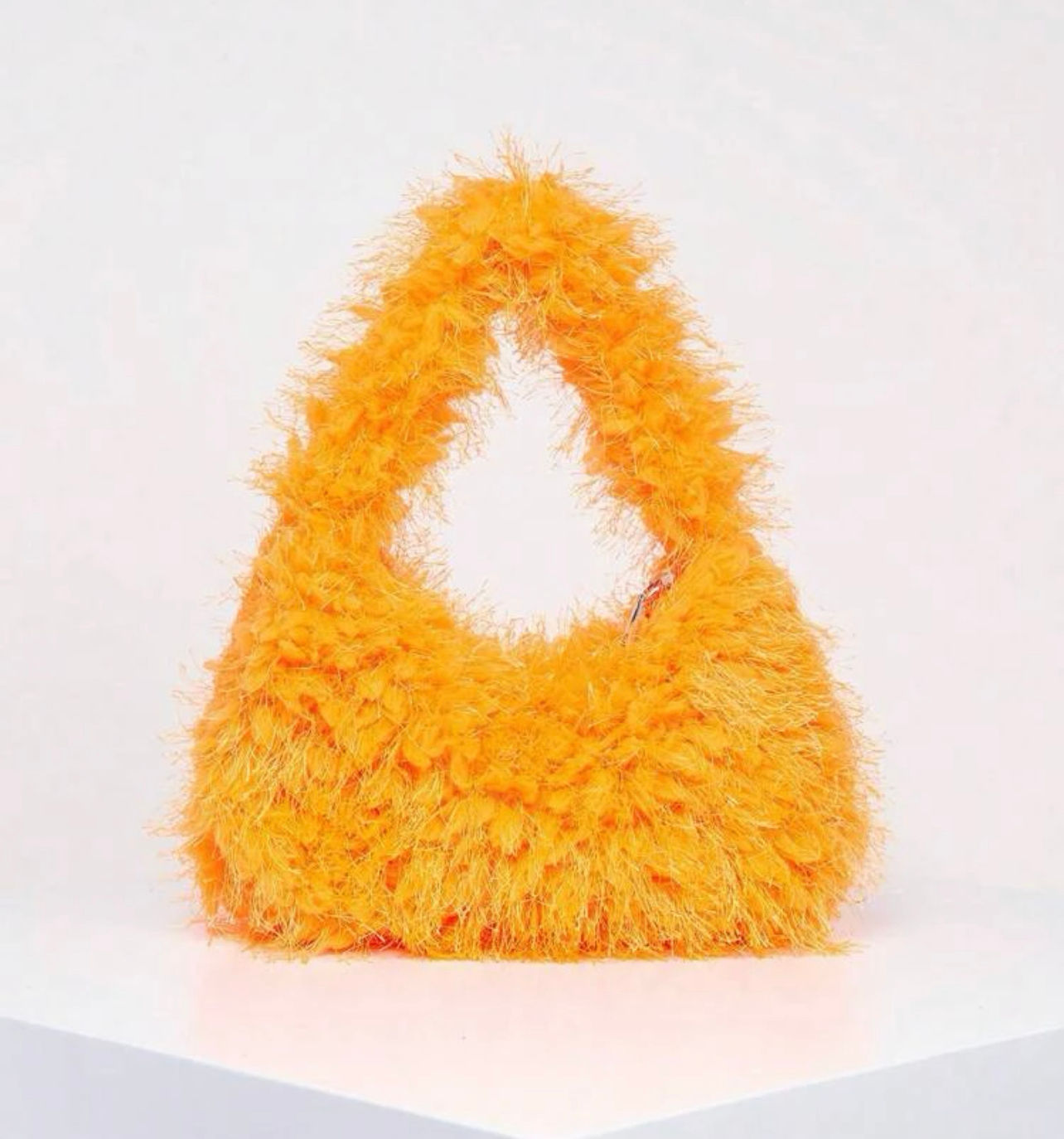 Medium Hobo Bag Fuzzy  Fashionable