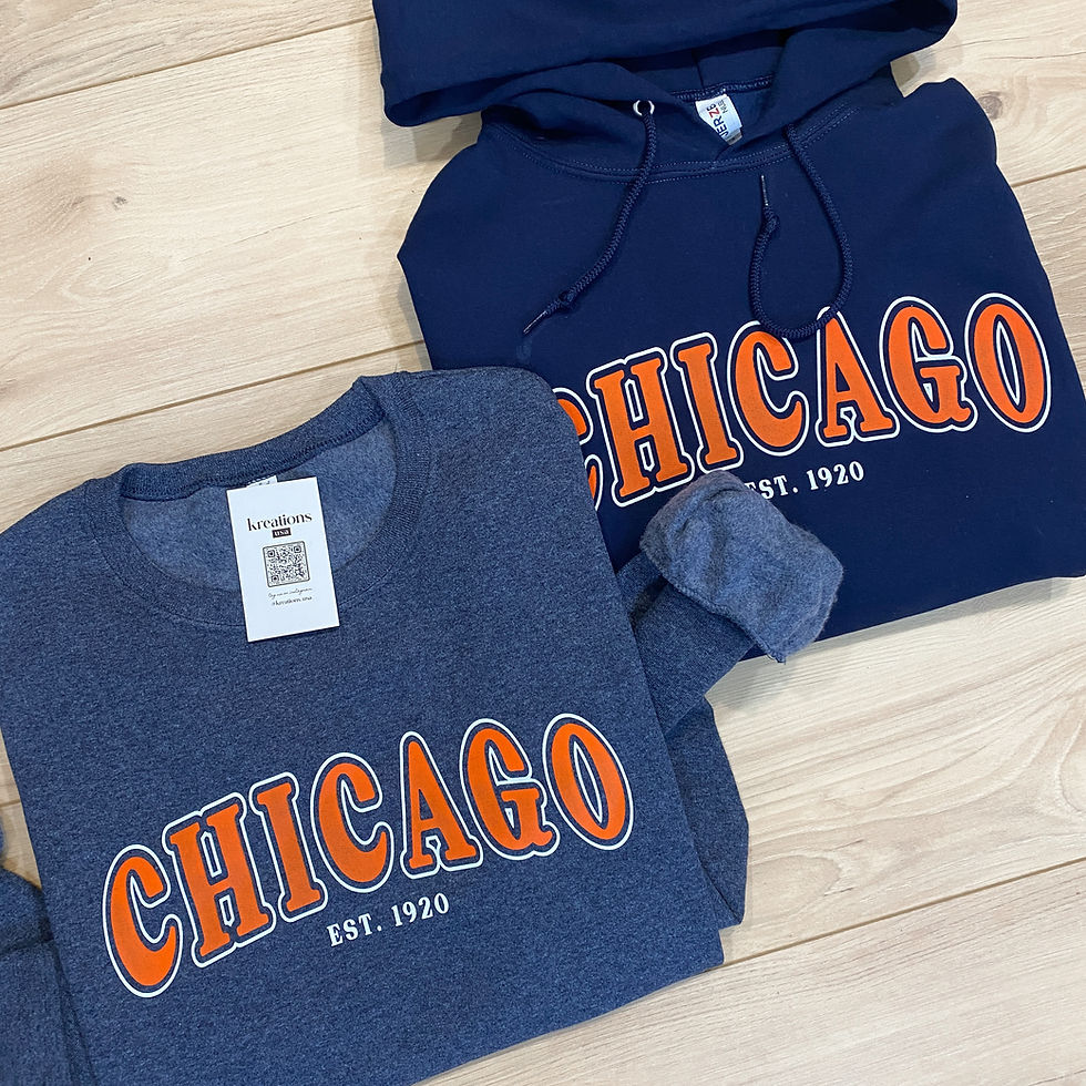 Thumbnail: Chicago Football Hoodie