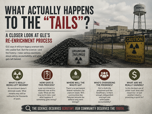 What Actually Happens to the "Tails"? A Closer Look at GLE's Re-Enrichment Process