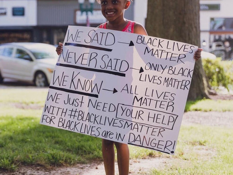 black lives matter. period.