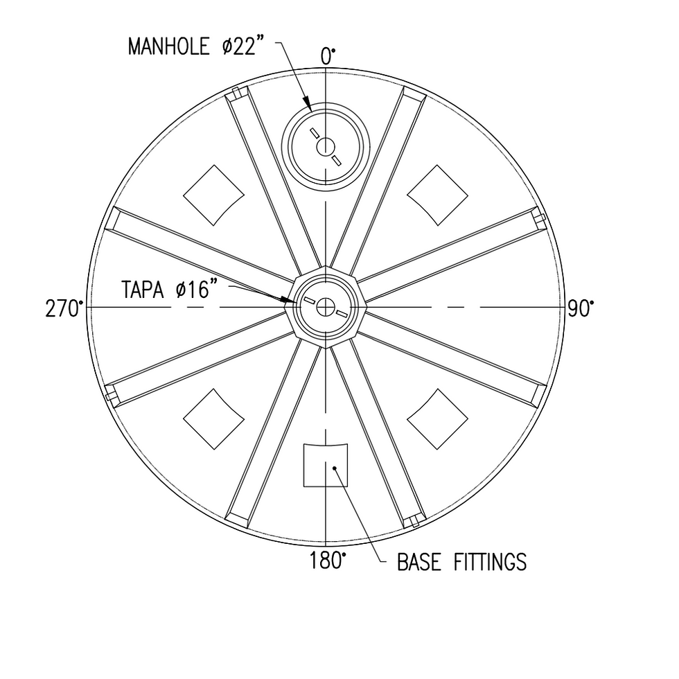 Miniatura: ESTANQUE VERTICAL DE SUPERFICIE ECOTANK 40.000 L