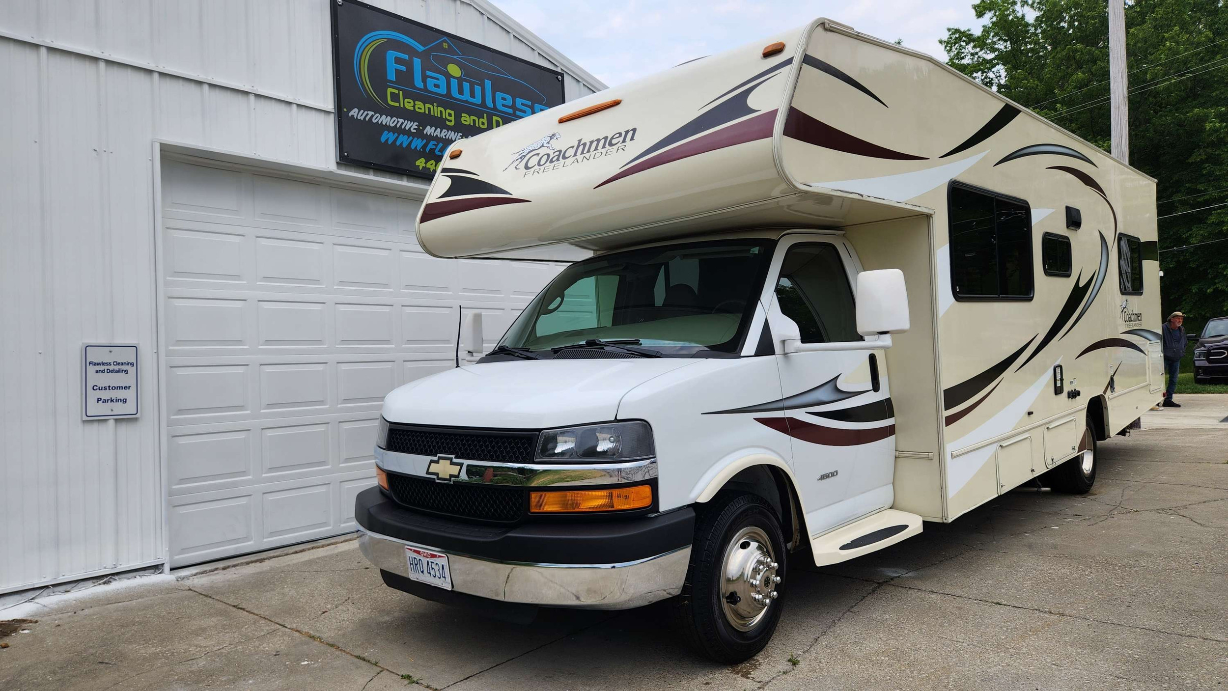 RV and Recreational Detailing Geneva, Ohio Flawless Cleaning and