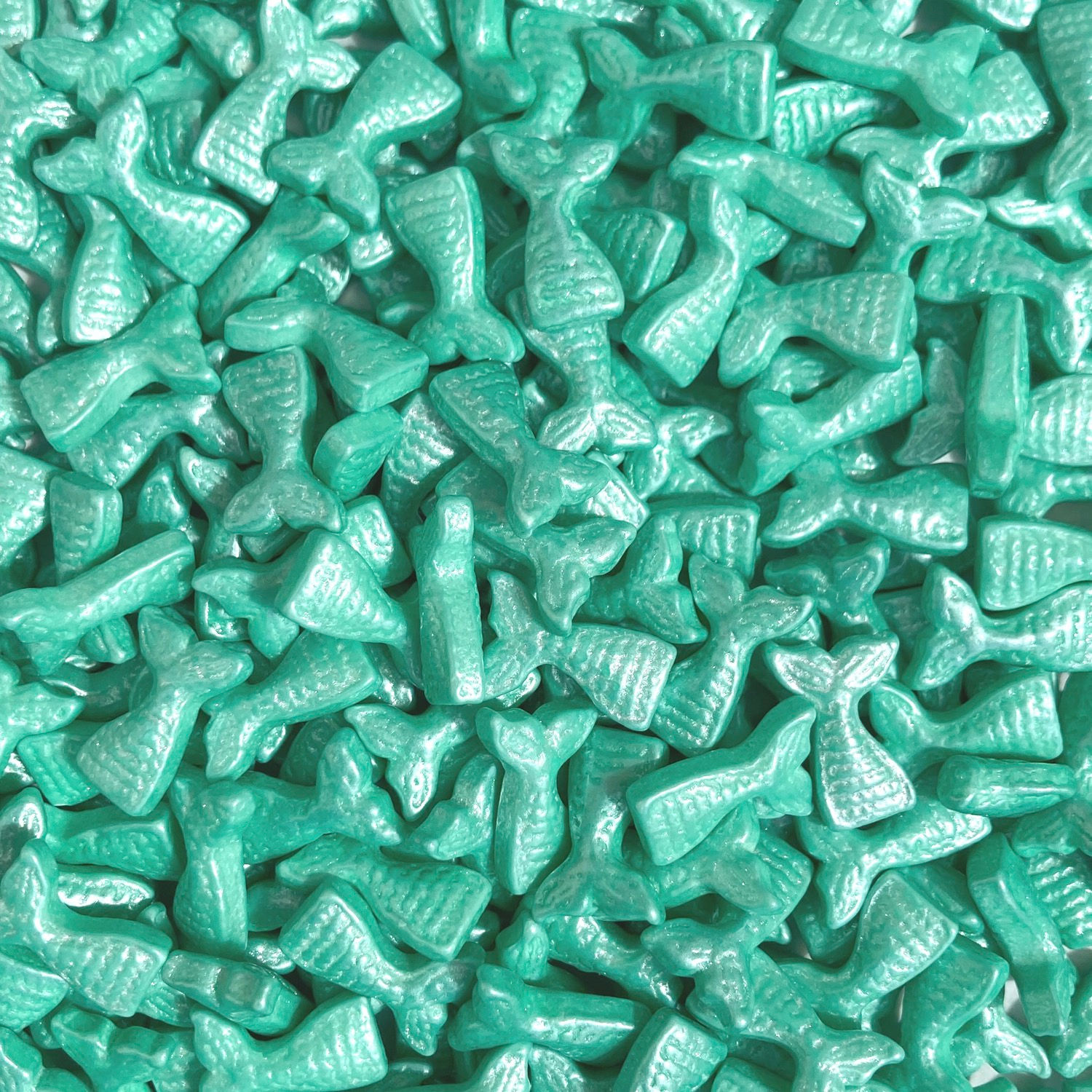 Colas de sirena verde