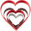 Miniatura: Juego Cortador Metal Corazón c/4 Wilton