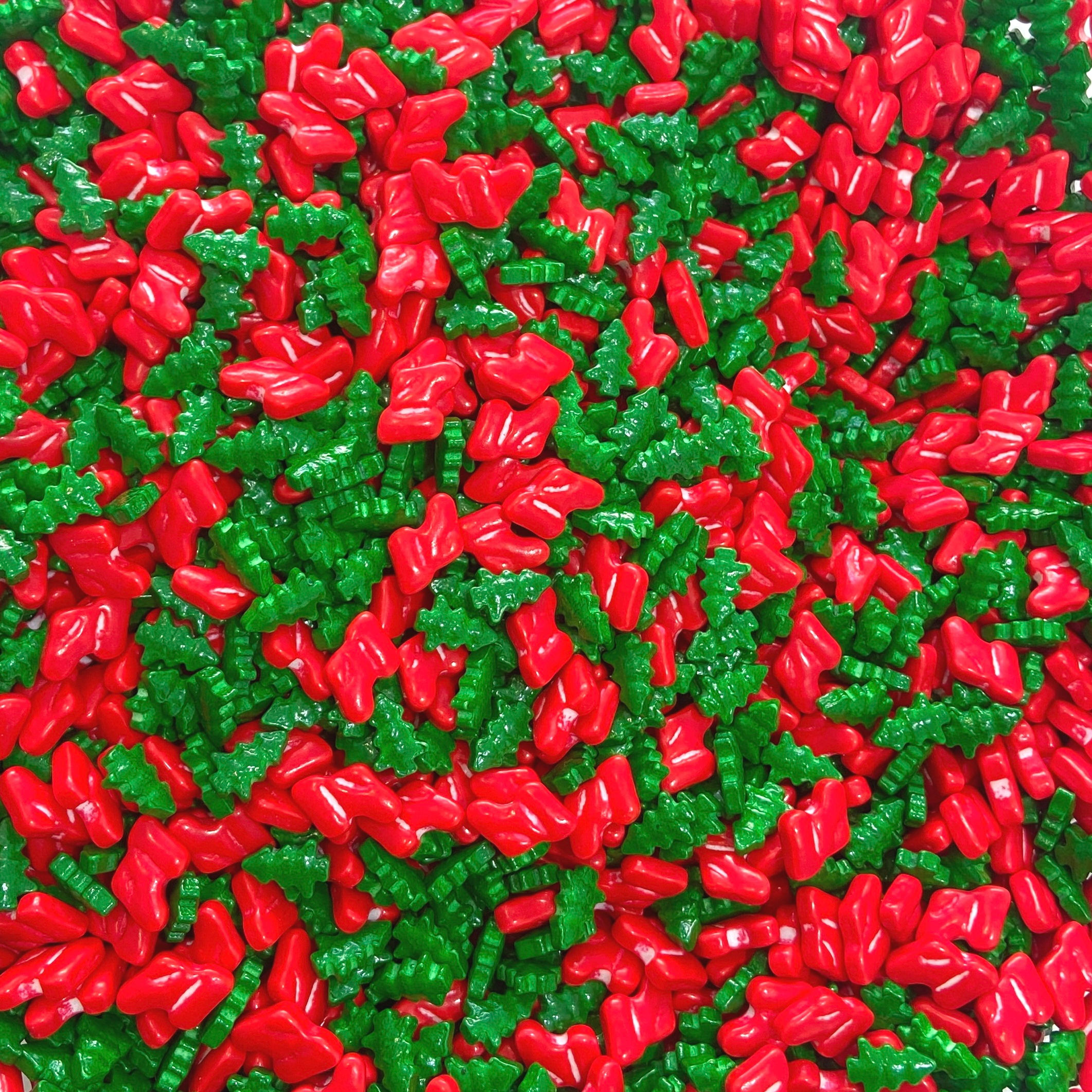 Pino y bota  navideña 