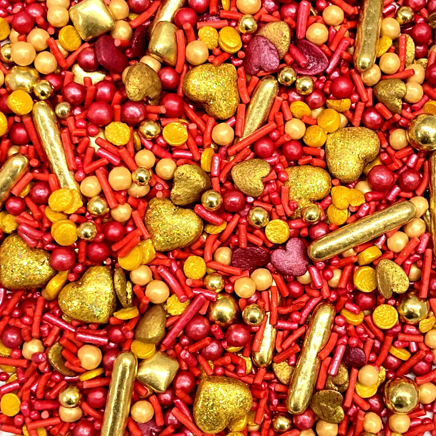 Reborujo San Valentín Rojo y Oro