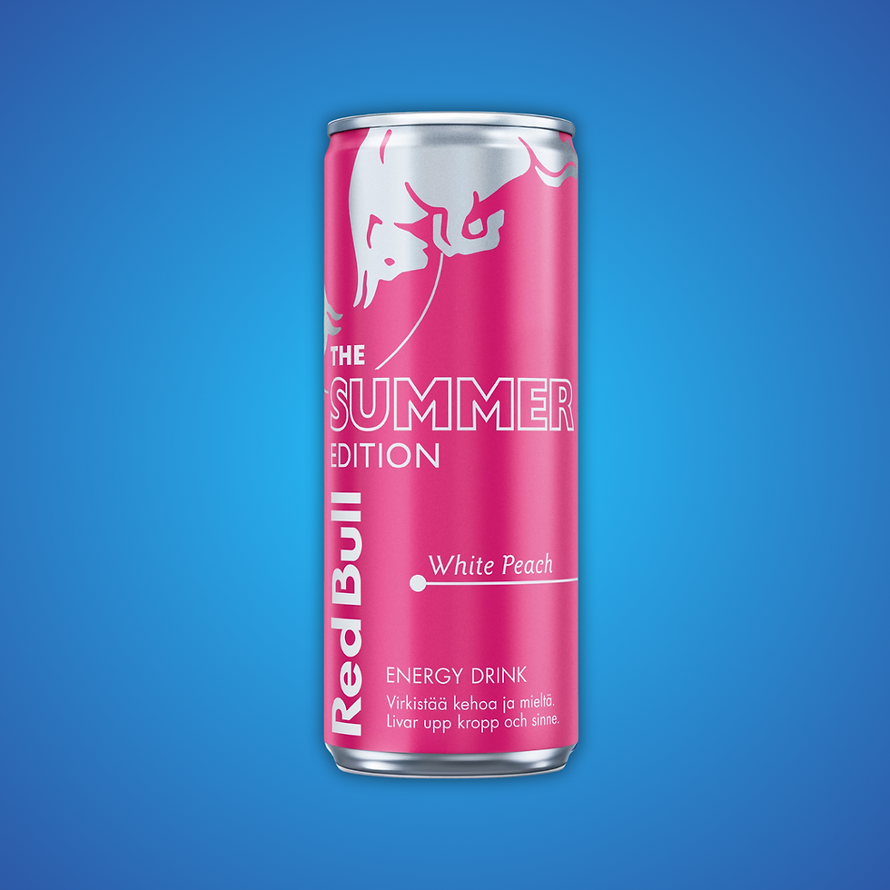 Red Bull Summer Edition White Peach energiajuoma 0,25l