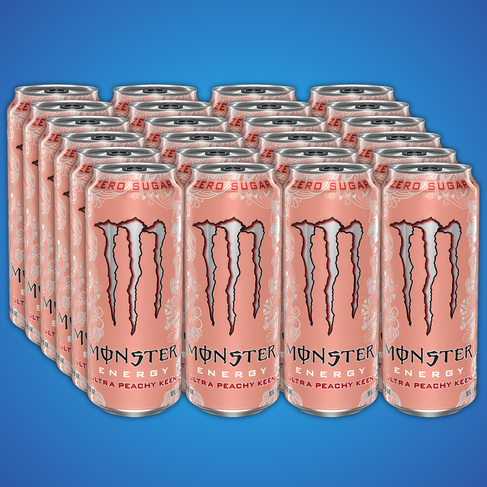 Monster Energy Ultra Peachy Keen 500ml Juomalava 24kpl