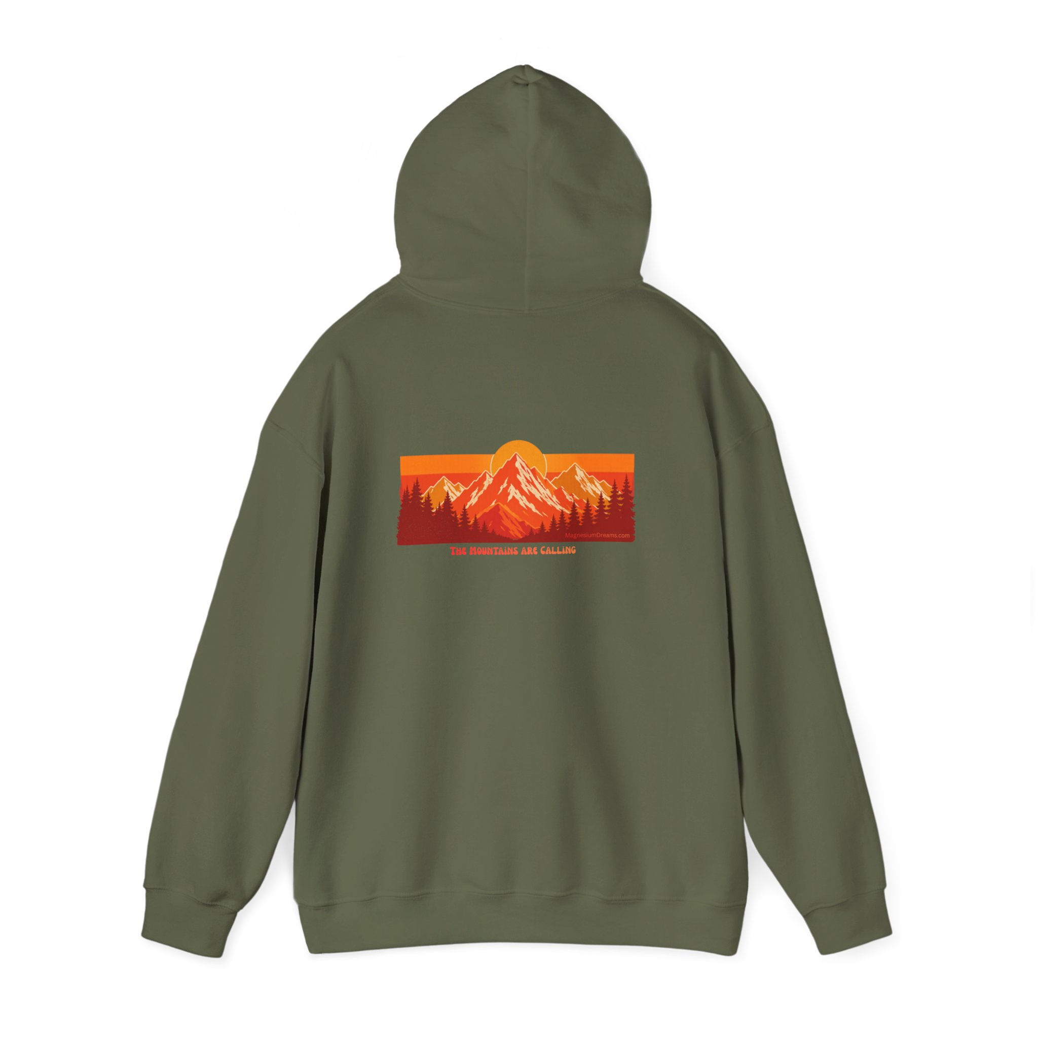 Retro Mountains are Calling Hoodie