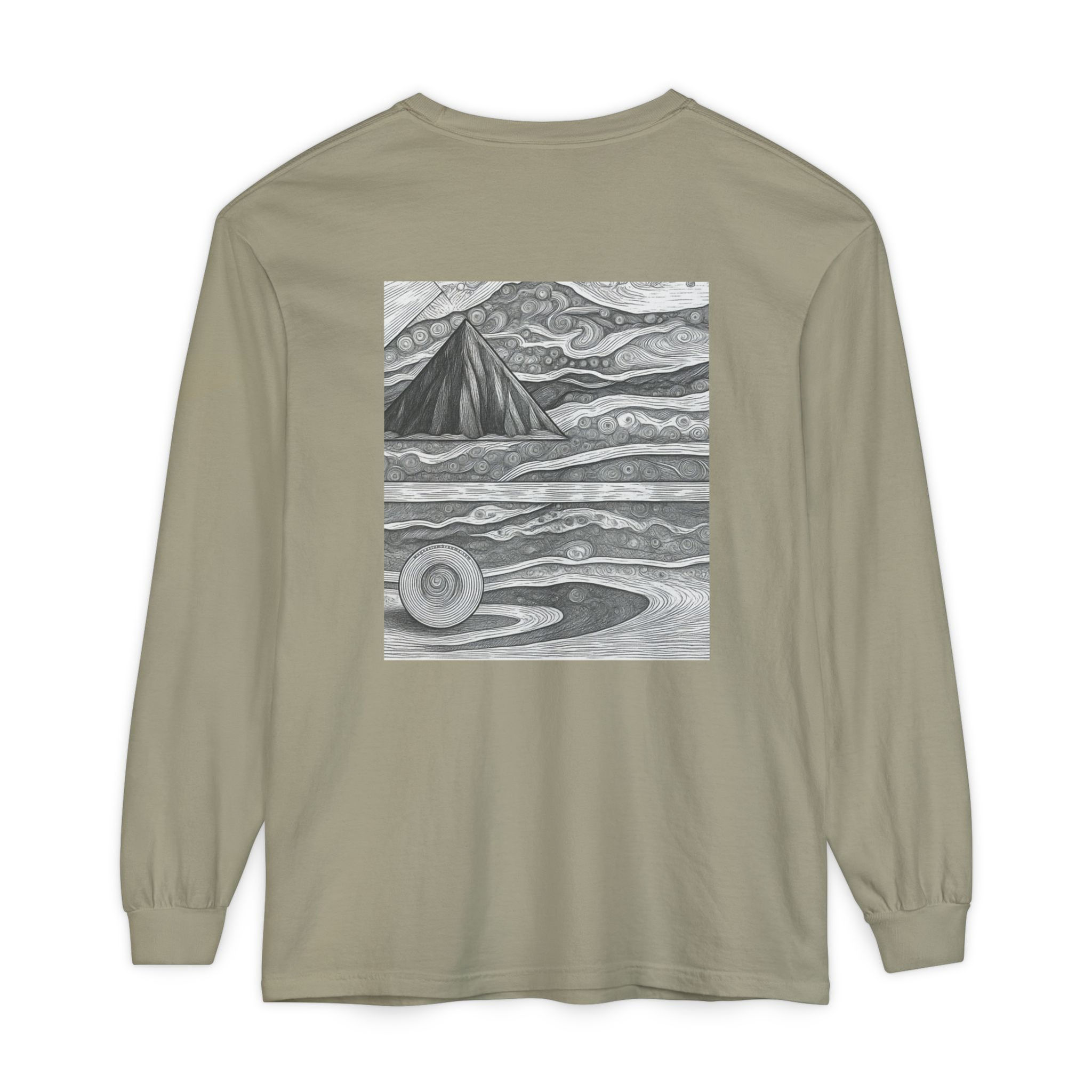 Cosmic Pyramid Long-Sleeve T-shirt
