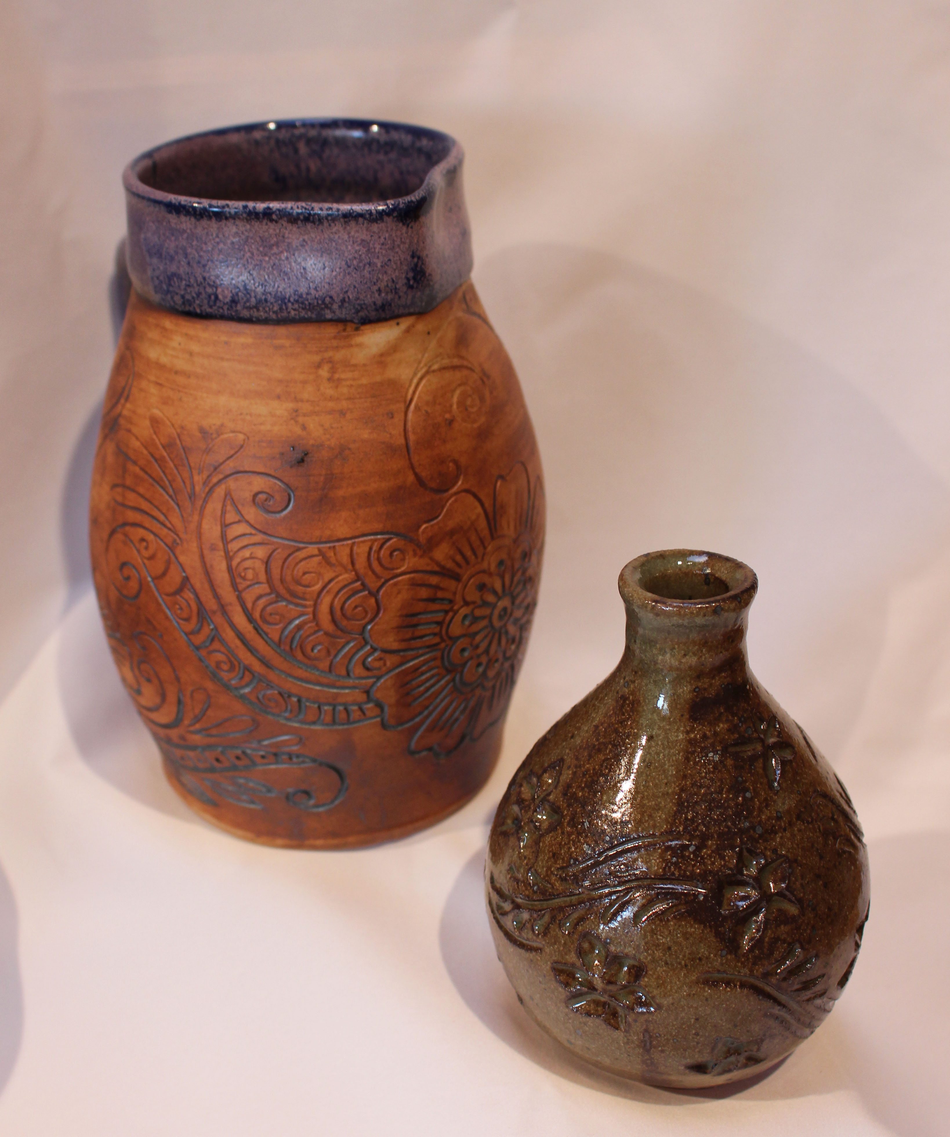 Pitcher and Vase