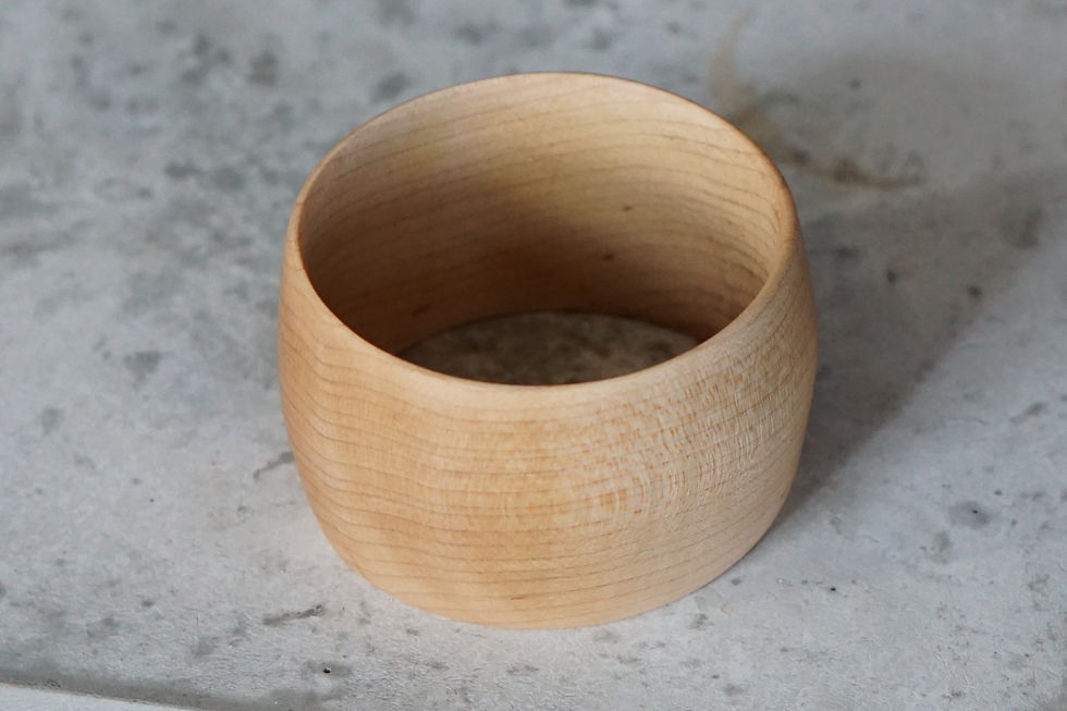 Flat maple cuff