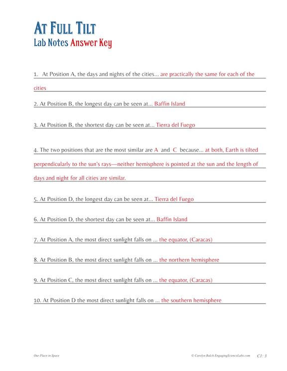 Thumbnail: How Earth's Tilt and Orbital Position Affect its Temperature and Season