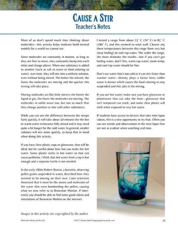 Thumbnail: Diffusion Lab: How Diffusion Changes with Temperature