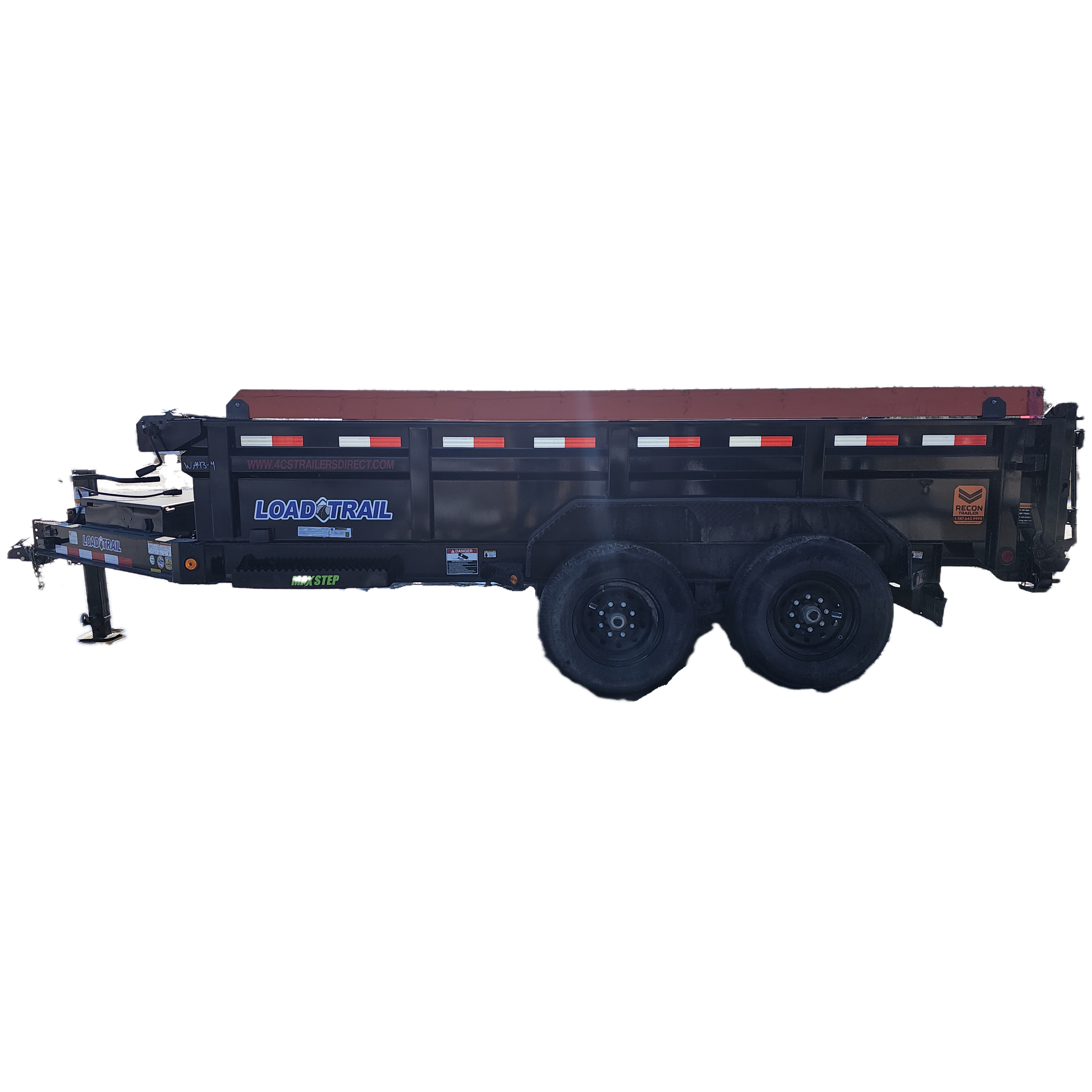 14' Dual axle Dump Trailer