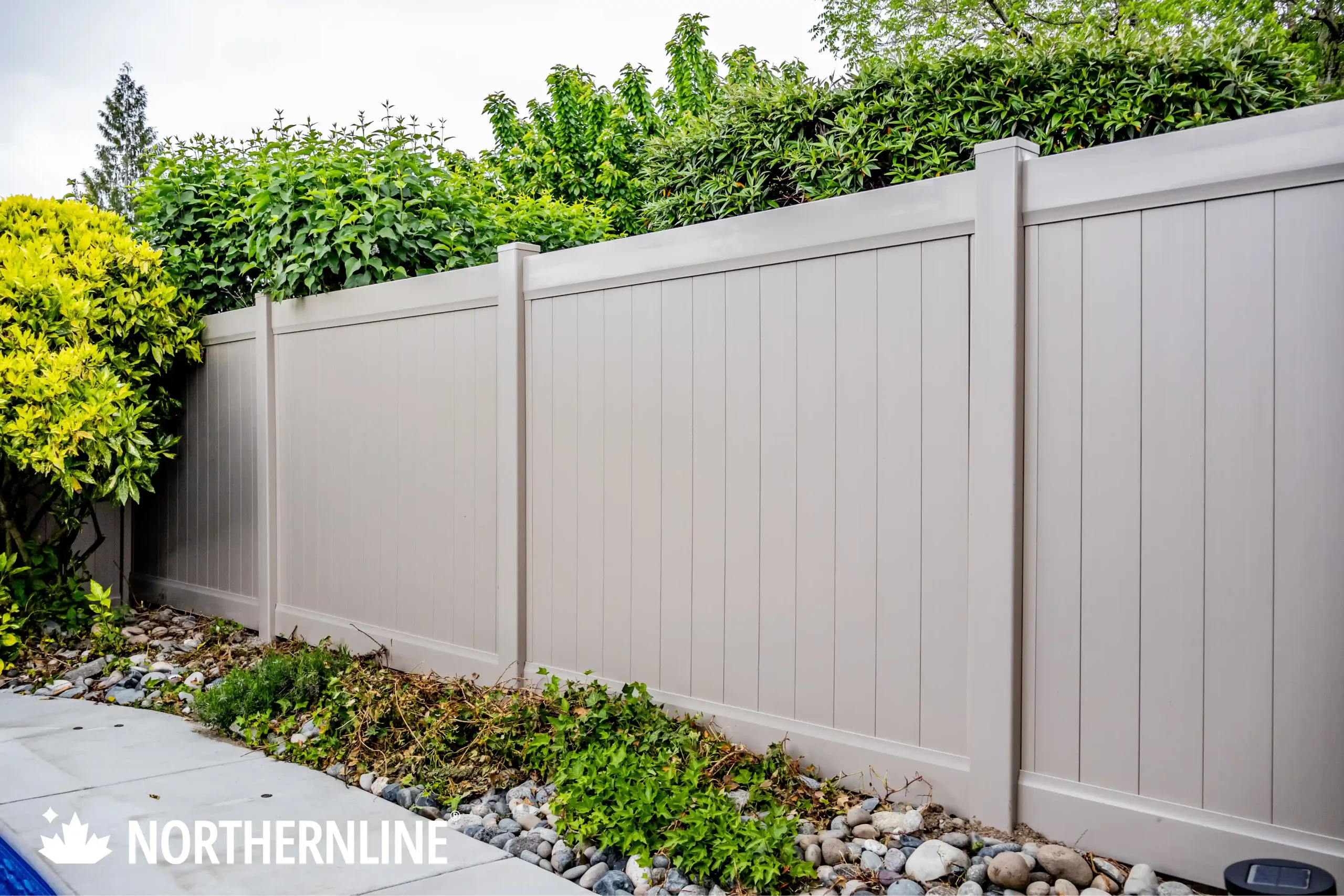Northernline Kodiak HD Vinyl Privacy Fence Panel Heavy-Duty