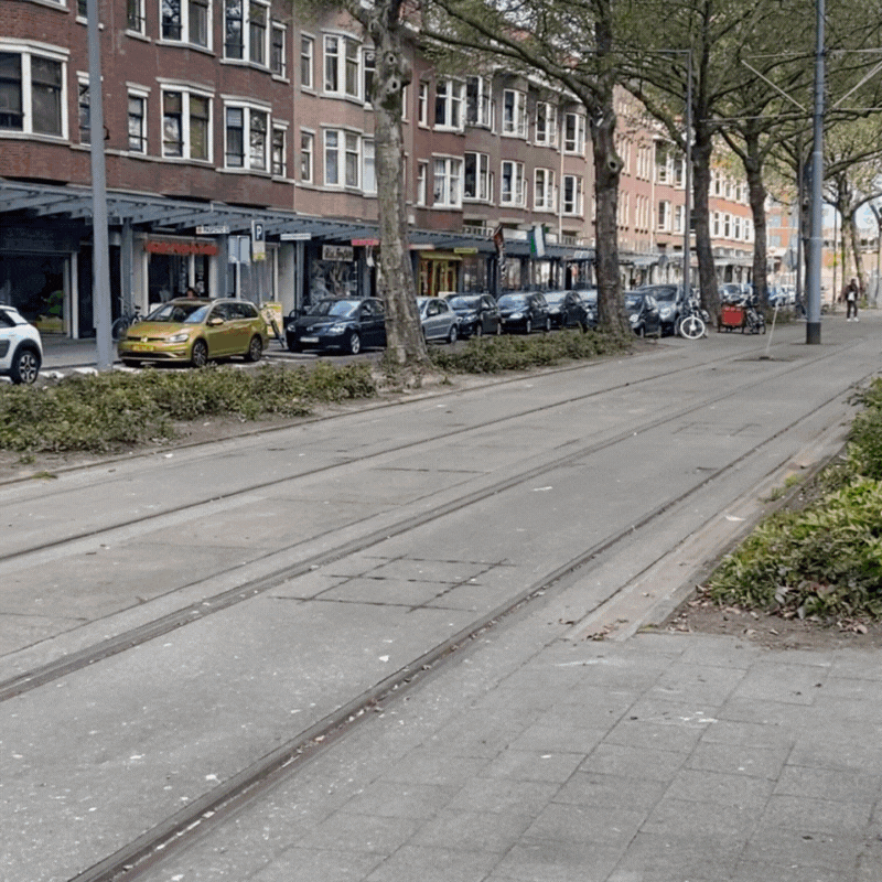Beijerlandselaan tactical urbanism.gif