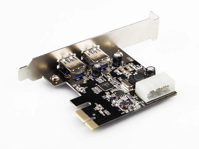 Thumbnail: UNITEK Y-7301 2-Port USB 3.0 PCI Express Controller Adapter Card (NEC Chipset)