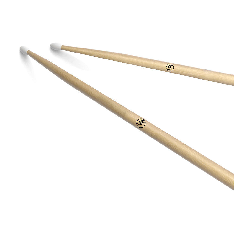 RJ Deluxe Drumstick Hickory 7A - Nylon Tip