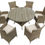 Thumbnail: The Westbury 6 Seater Set with Round Table