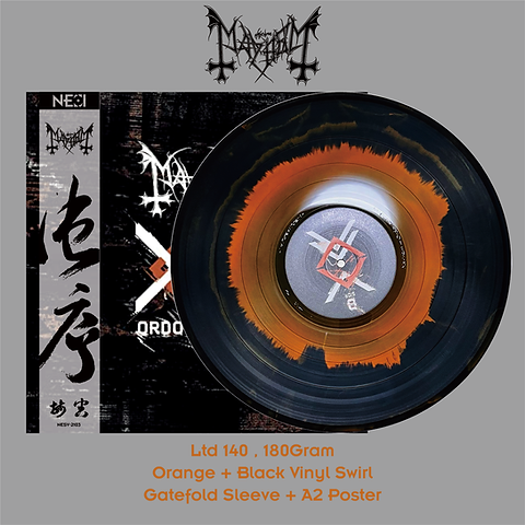 Mayhem - Ordo Ad Chao Ltd 140 Black Swirl Vinyl | Nesimedia