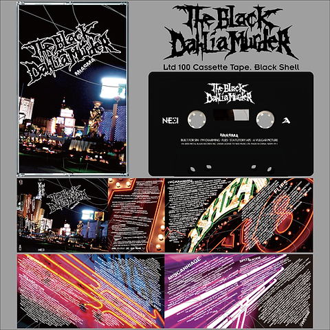 オールブラックス メモラビリア 記念品 Decade of Dominance The Black Dahlia Murder ‎- Miasma Cassette Ltd 100 Black Shell