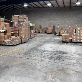 Warehouse cleaning services in Volusia County with floor sweeping, scrubbing, and debris removal.