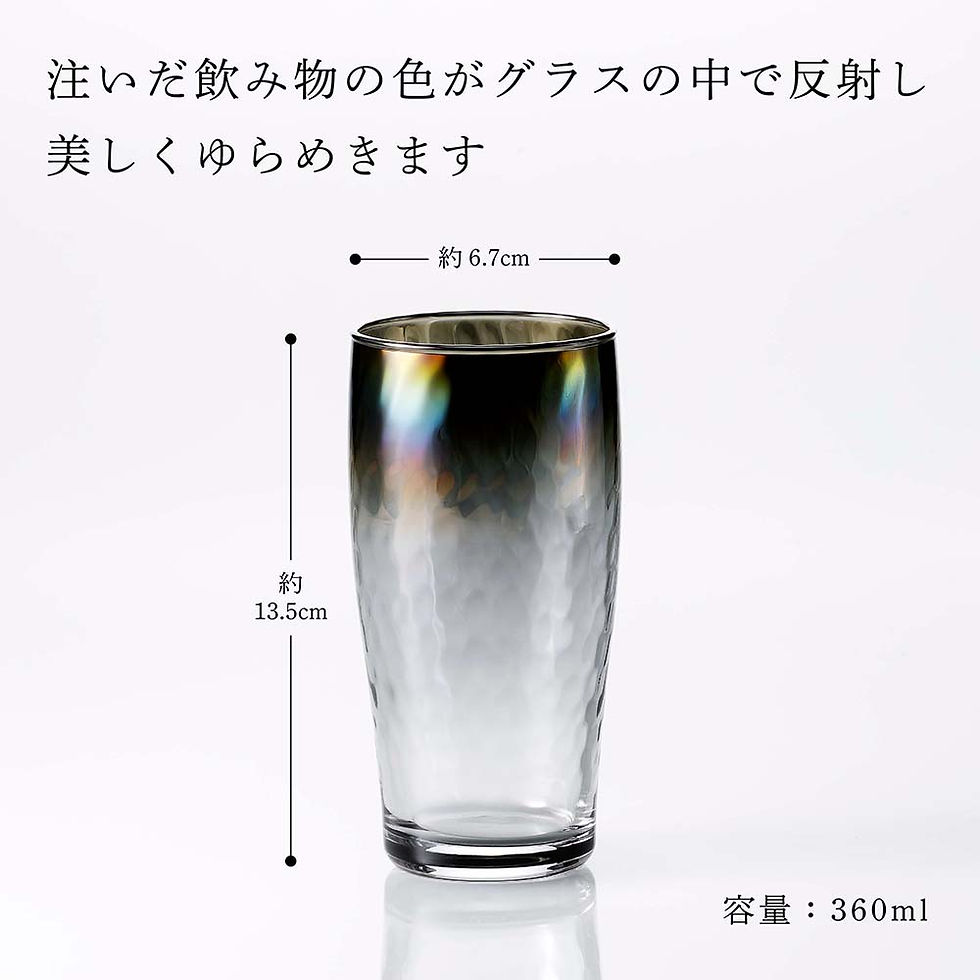 サムネイル： 【ラッピング無料】【名入れ代込み】PROGRESS プログレス Ripple Infinite ビアグラス 360ml