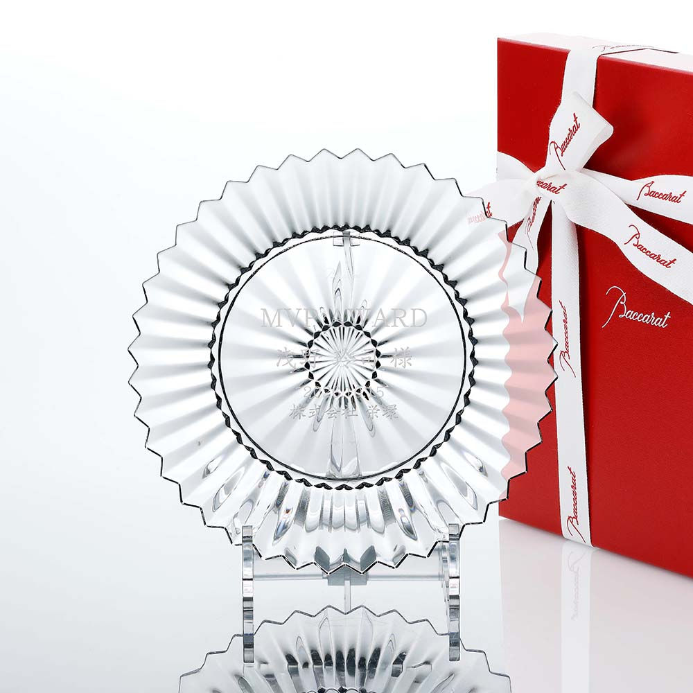 正規店入荷,名入れ代込,ロゴ対応,Baccarat,バカラ,ミルニュイ,プレート,21cm,単品,名入れ,ギフト,誕生日,祝い,名前入り,記念日,結婚祝,記念品,正規品,ブランド,高級,人気,プレゼント,彫刻,刻印,皿,トロフィー,受賞祝,法人,永年