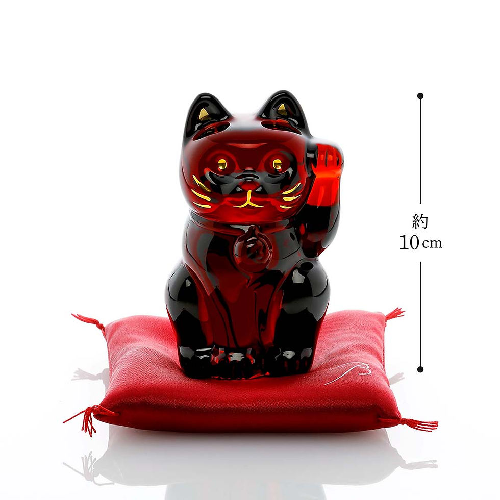 サムネイル： 正規店入荷,名入れ代込,Baccarat,バカラ,まねき猫,レッド,10cm,座布団付き,赤,名入れ,彫刻,刻印,ギフト,プレゼント,お祝,誕生日,記念日,還暦,企業,就任,受賞,法人,病除け,商売繁盛,記念品,高級,ブランド,正規品,開店祝,周年記