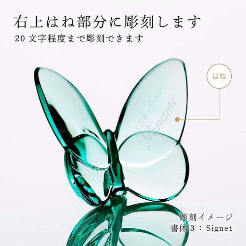正規店入荷】【名入れ代込】【ロゴ対応】Baccarat バカラ
