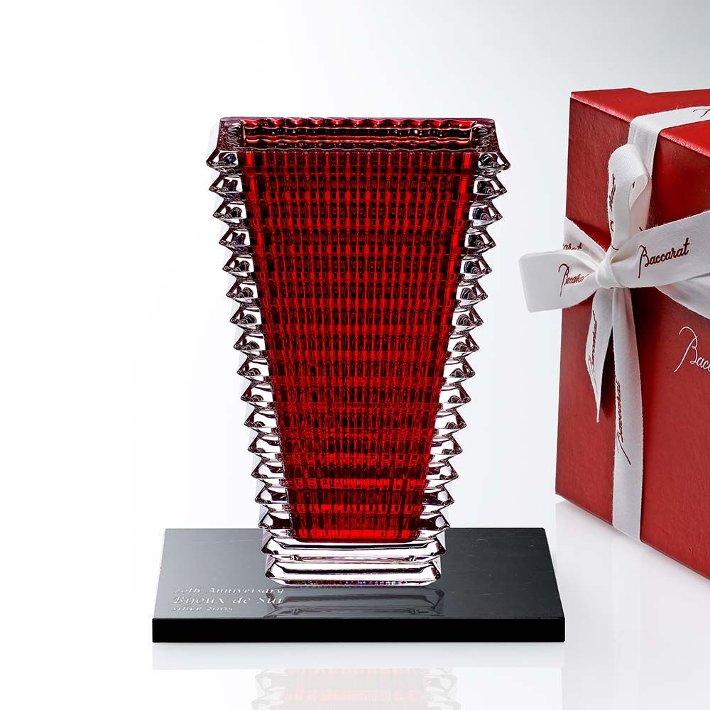 正規店入荷,名入れ代込,ロゴ対応,Baccarat,バカラ,アイベース,スクウェア,L,レッド,30cm,大理石,台座,L,オリジナルセット,名入れ,彫刻,刻印,ギフト,プレゼント,お祝,記念日,花瓶,ベース,企業,就任,受賞,法人,記念品,正規品,