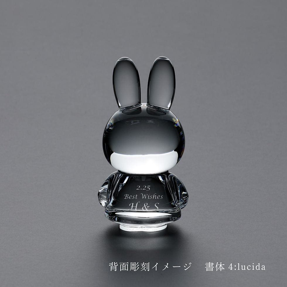 サムネイル： バカラ,ミッフィー,正規品,Baccarat,名入れ,名前,彫刻,刻印,ホールインワン,誕生日,誕生祝,還暦祝,引越祝,記念品,置物,ペーパーウェイト,インテリア,プレゼント,ギフト,法人記念品,新築祝,ブルーナー,Bruna,絵本,紙袋付,結婚祝,