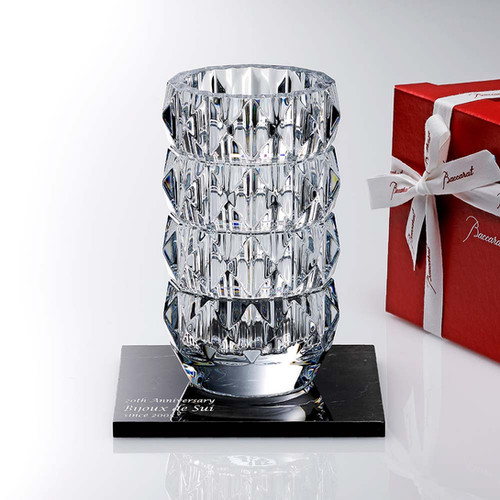 Baccarat バカラ ルクソール ベース Mサイズ ・大理石 台座 Lサイズ