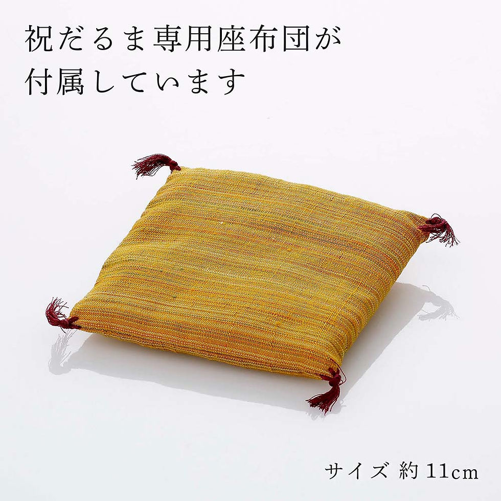 サムネイル： KAGAMI カガミクリスタル 江戸切子 祝だるま（小） 10cm・大理石 台座 Sサイズ オリジナルセット 名入れ彫刻代込み