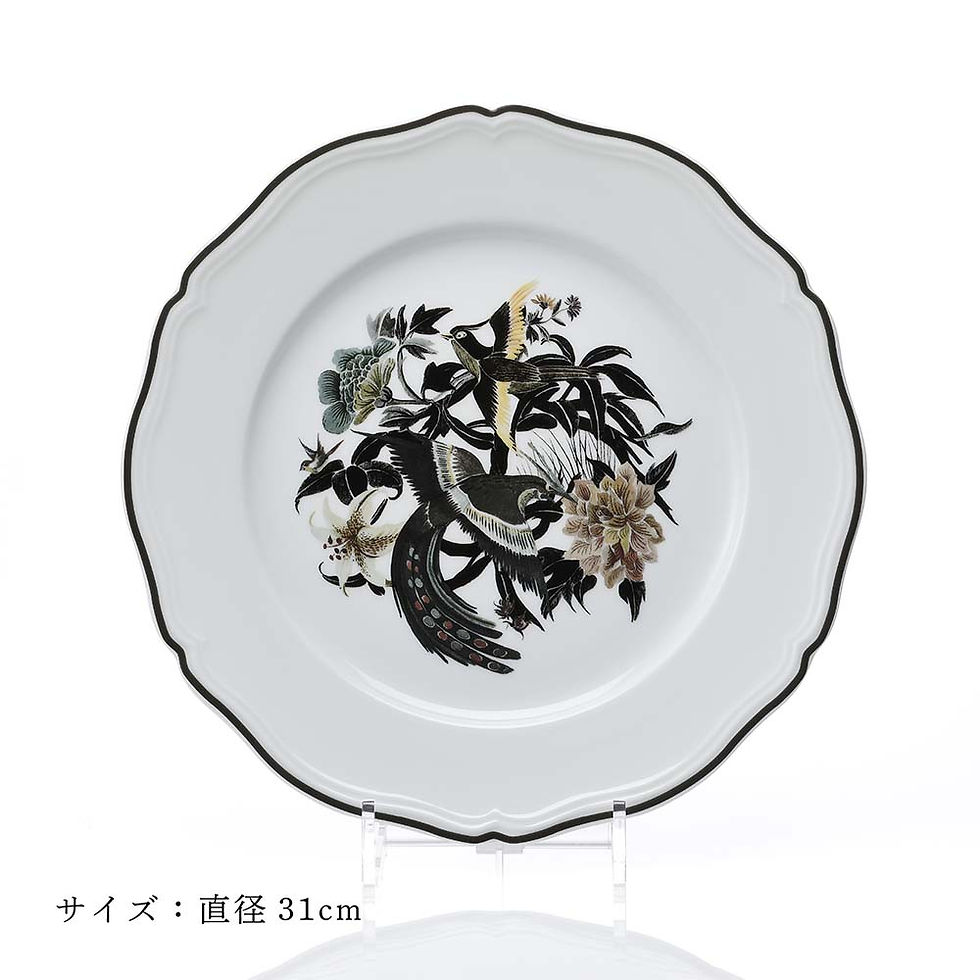 サムネイル： 正規店入荷,名入れ代込,ロゴ対応,DIOR,ディオール,デコラティブ,プレート,Jardind'Hiver,ラージ,ナイトバード,31cm,名入れ,プレゼント,磁器,記念日,記念品,結婚祝,新築祝,開店祝,内祝,お祝い,ウエディング,高級,ブランド,