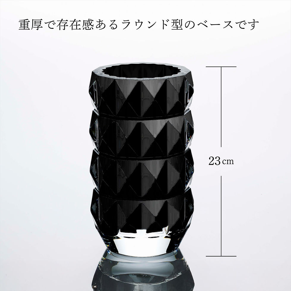 サムネイル： 正規店入荷,名入れ代込,ロゴ対応,Baccarat,バカラ,ルクソール,ベース,Mサイズ,ラウンド,ブラック,名入れ,ギフト,記念品,花瓶,誕生日,記念日,受賞,お祝い,法人,開店祝,周年記念,創業記念,フラワーベース,正規品,ブランド,インテリア