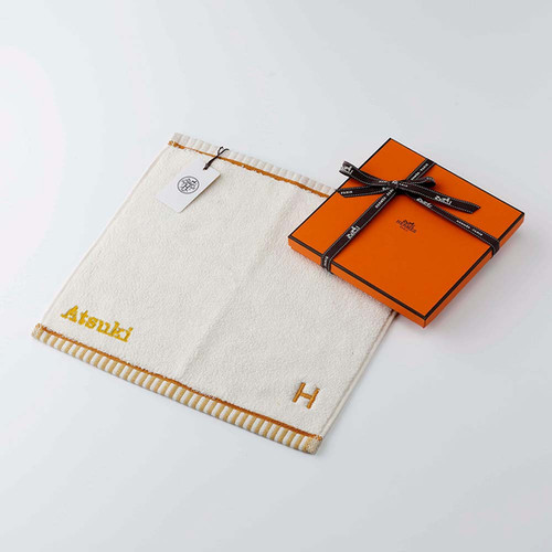 HERMES エルメス カレ・タオル ヴィス・ヴェルサ ナークル 名