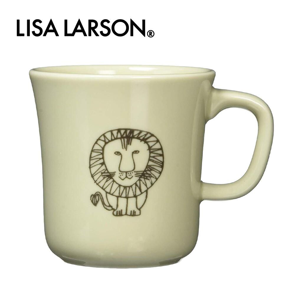 リサラーソン LisaLarson ラインアート マグカップ ライオン 日本製 北欧 マグカップ かわいい ピンク 人気 パステル 300ml 大きめ