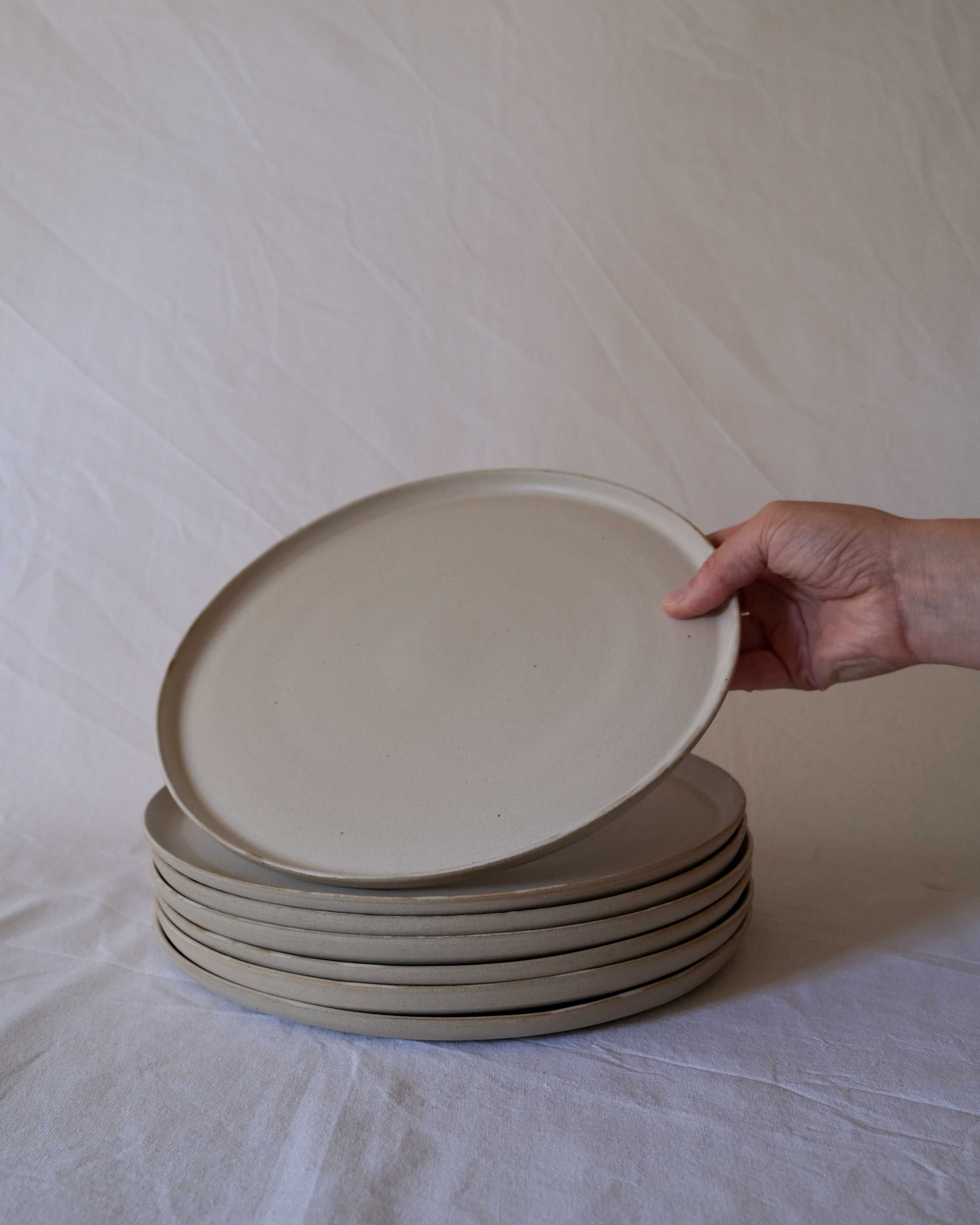 Dinner bord, scherpere rand