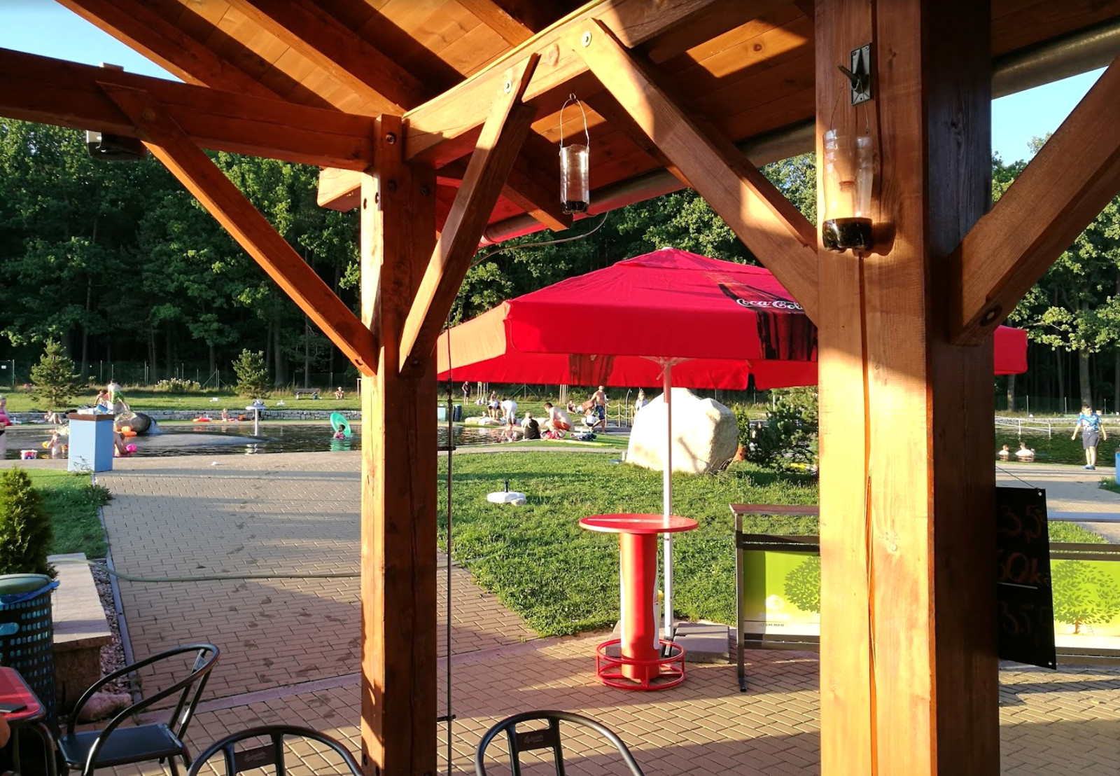 Občerstvení u koupaliště Borek